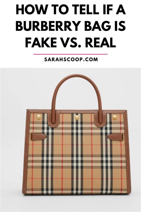 fake burberry sites|how to spot a burberry bag.